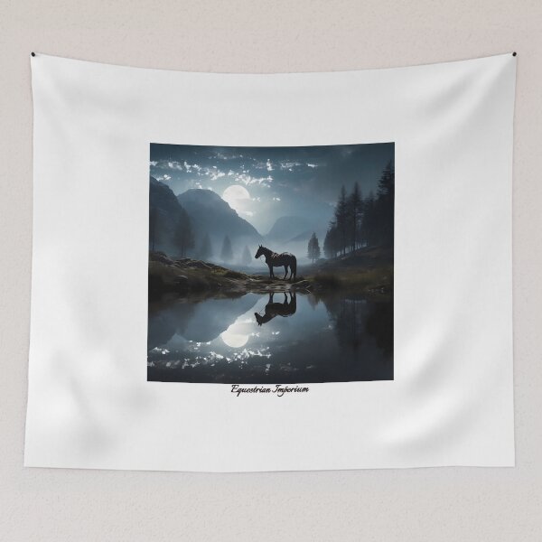 Item preview, Midnight - Horse at Dawn designed and sold by EquestrianImperium.