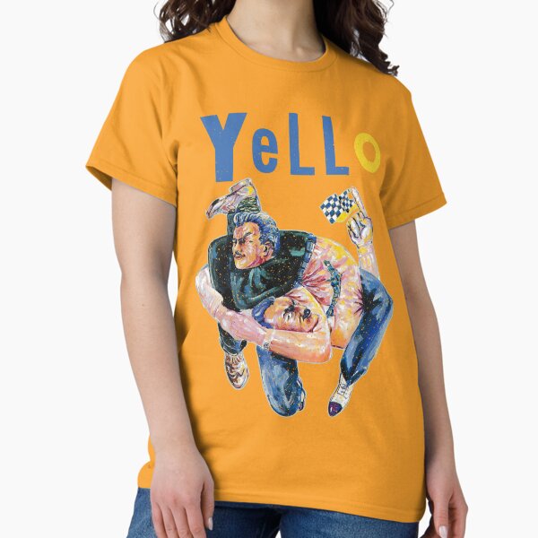 Item preview, Yello Band Flag T-Shirt designed and sold by vanson42.
