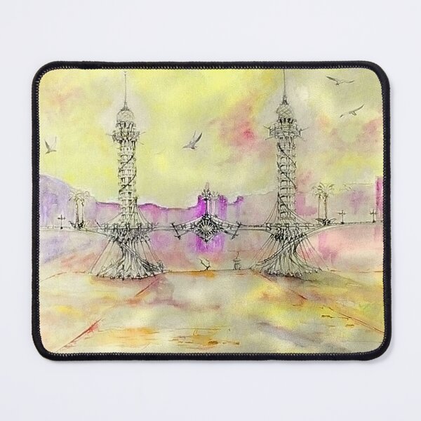 Item preview, the art nouveau bridge designed and sold by Tereza Pilar Art.