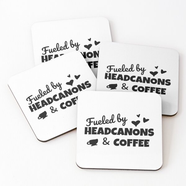 Item preview, Funny Fanfiction Lover Fueled by Headcanons and Coffee designed and sold by shmodev.