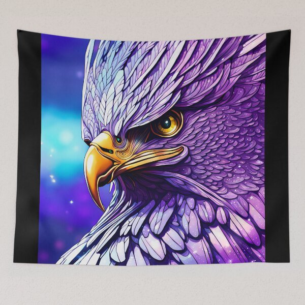 Item preview, Purple Crystal Eagle, Ai Generated Art  designed and sold by ACC .
