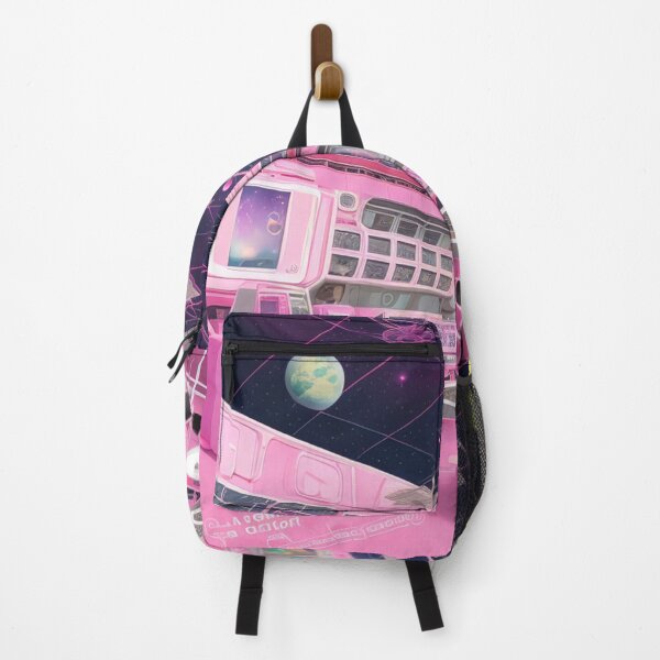Item preview, Pink Spaceship, space, universe, stars, earth, astronomy, sky, future, galaxy, sci fi,  designed and sold by Cyber Kids.