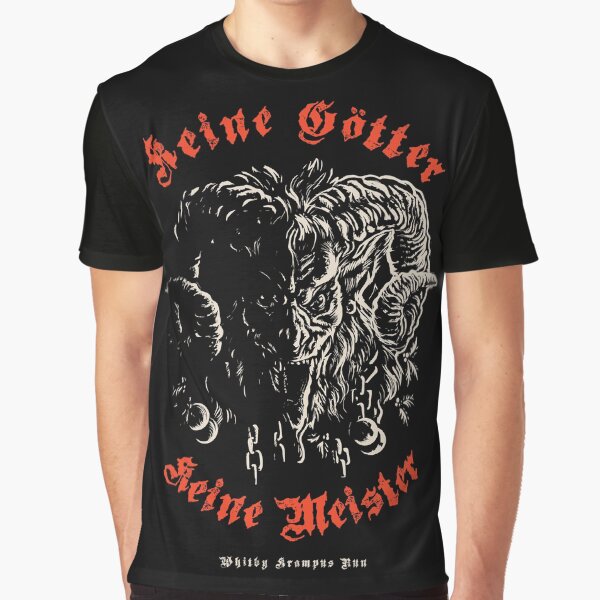 Whitby krampus Run - Keine Götter Keine Meister Graphic T-Shirt