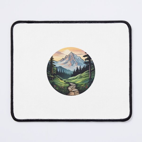 Item preview, Dusk's Glow on Mountain Trails designed and sold by Daniel Haddad.