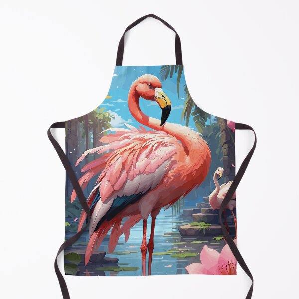 Item preview, Stunning Tropical Flamingos designed and sold by Vector Scout Lab.