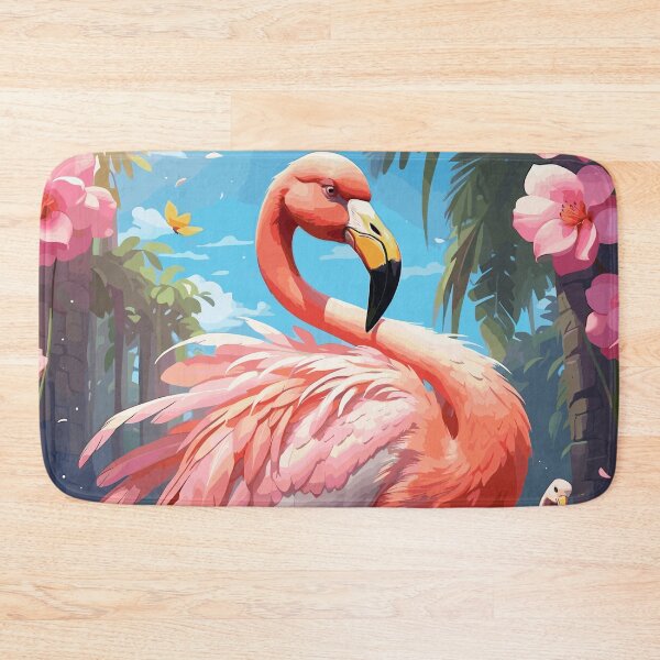 Item preview, Stunning Tropical Flamingos designed and sold by Vector Scout Lab.