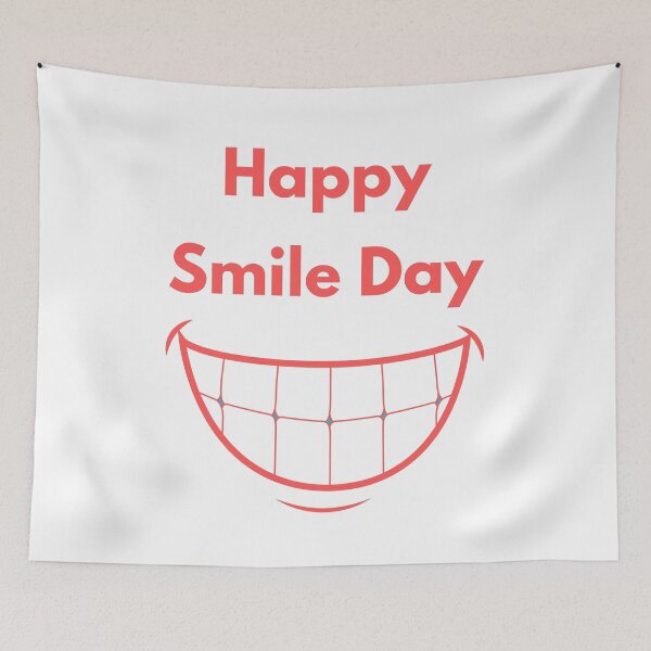 Item preview, Happy Smile Day designed and sold by Simo0455.