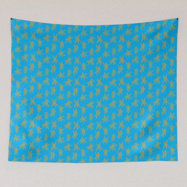 Item preview, Starfish flowers blue-orange version designed and sold by GENEST-V.