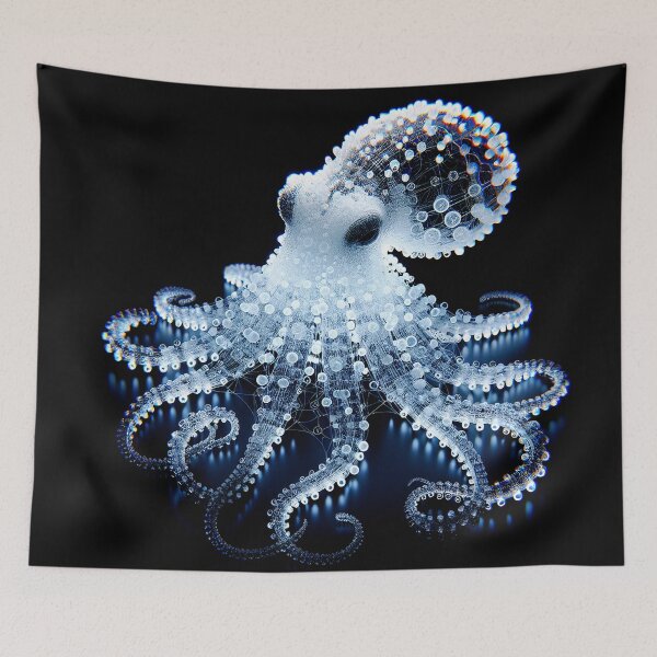 Item preview, Futuristic Mech-Octopus designed and sold by zzz888.