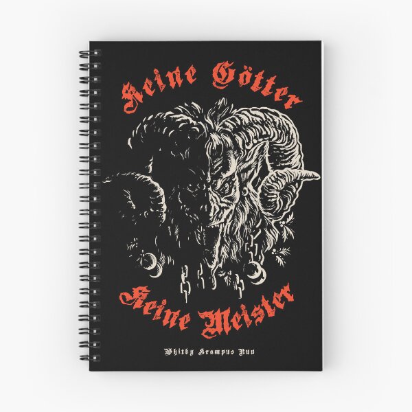 Item preview, Whitby krampus Run - Keine Götter Keine Meister designed and sold by Whitby-Krampus.