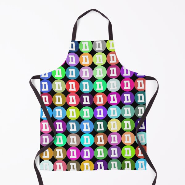 Item preview, Abstract line art, geometric shapes, polygon and circles lineart collection (colored) #61 designed and sold by Henri Le Vatius.