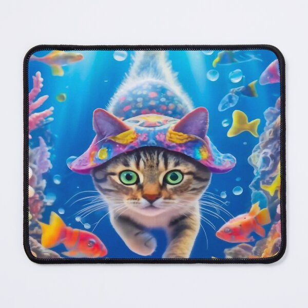 Item preview, Diving cat designed and sold by M-Y-A-R-T-.