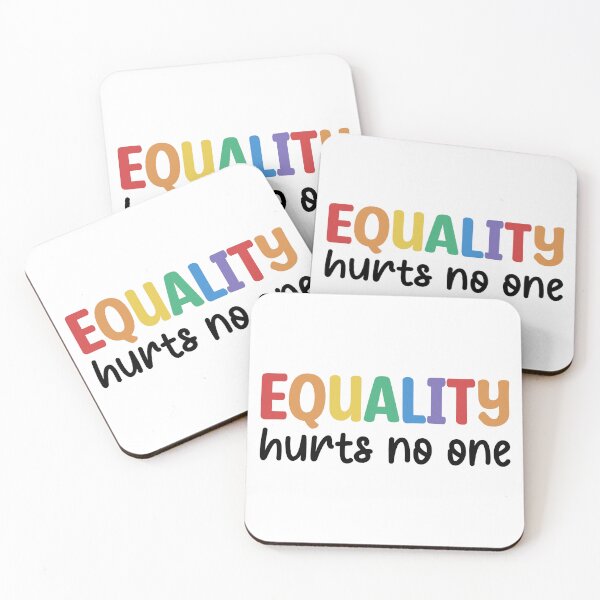 Item preview, Equality hurts no one - pride statement designed and sold by Ingridpd.