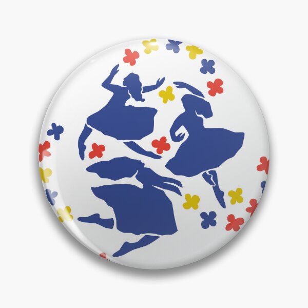 Item preview, Swirling Ballet Silhouettes: Stylized Dance Art with Graphic Flowers designed and sold by Ema Tudose.