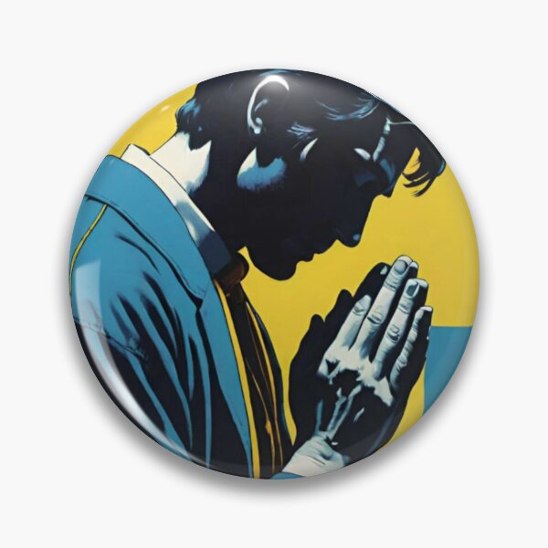 Item preview, Man Praying designed and sold by Ramon-Shop.