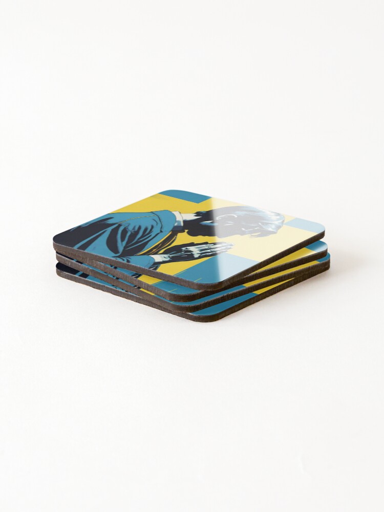 Thumbnail 4 of 5, Coasters (Set of 4), Man Praying designed and sold by Ramon-Shop.