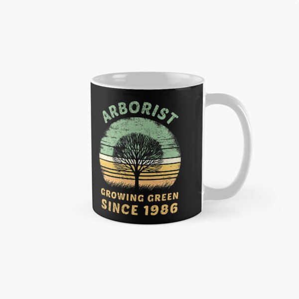 Item preview, Growing Green Since 1986 Arborist Birthday designed and sold by DomTeesHaven.