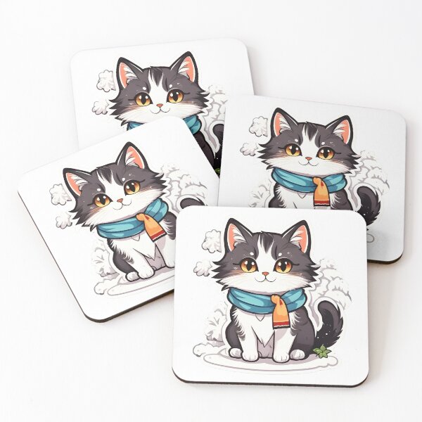Aperçu de l'œuvre Funny cat créée et vendue par USA STICKER CLUB .