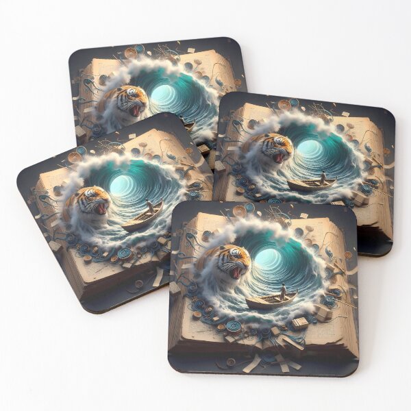 Item preview, Life of Pi book designed and sold by Vibranta Studio.