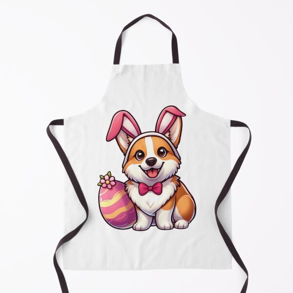 Item preview, Corgi Bunny Joy Easter designed and sold by EpicPaws.