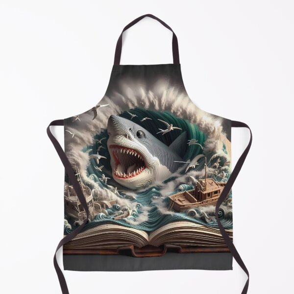 Item preview, Shark in a book designed and sold by Vibranta Studio.