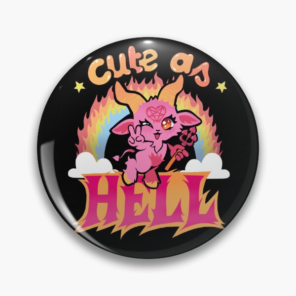 Item preview, Cute as Hell designed and sold by Patatrashop.