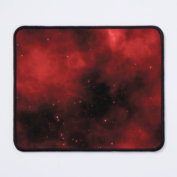 Item preview, Deslumbrante galaxia nebulosa roja: arte cósmico para entusiastas celestiales designed and sold by LunarisPlexus.