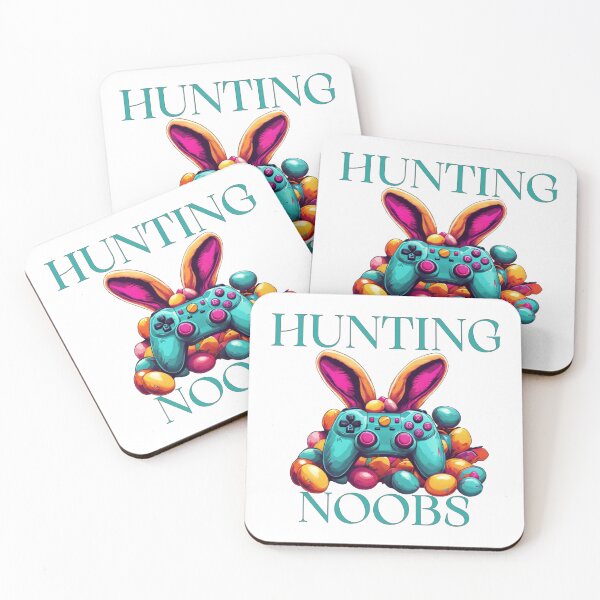 Item preview, Hunting Noobs Easter Gamer  designed and sold by Pixels2Patterns.