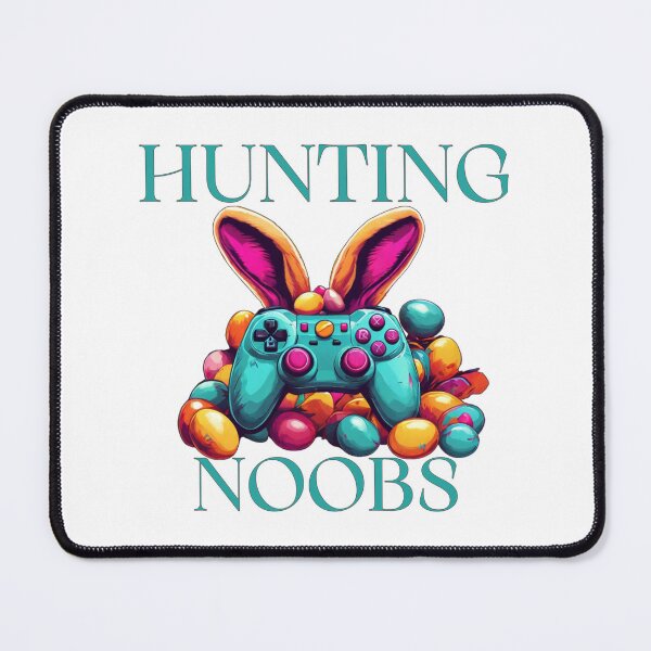 Item preview, Hunting Noobs Easter Gamer  designed and sold by Pixels2Patterns.