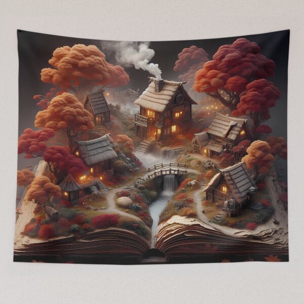 Item preview, Autumnal Diorama designed and sold by Vibranta Studio.