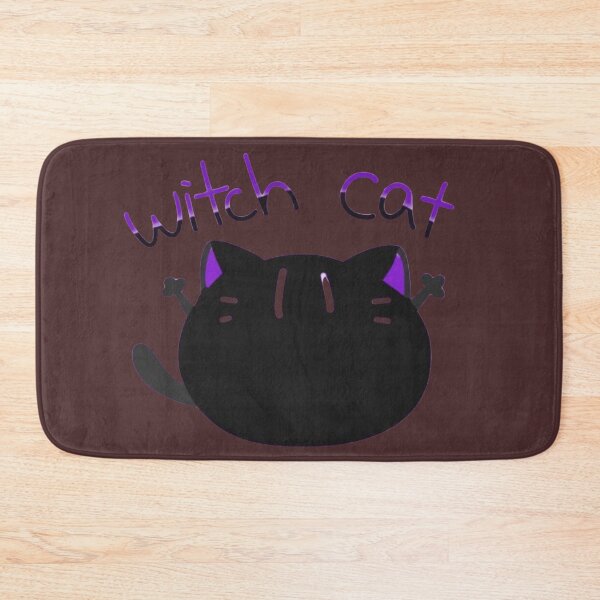 Item preview, Little black cat illustration without background designed and sold by witchcatcat.