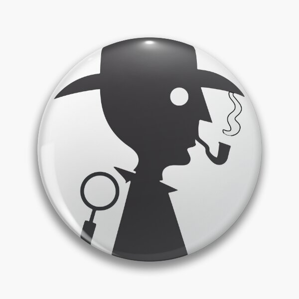 Item preview, Mysterious Detective Silhouette designed and sold by NiftyWrx.
