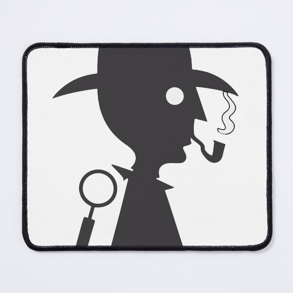 Item preview, Mysterious Detective Silhouette designed and sold by NiftyWrx.