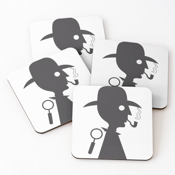Item preview, Mysterious Detective Silhouette designed and sold by NiftyWrx.