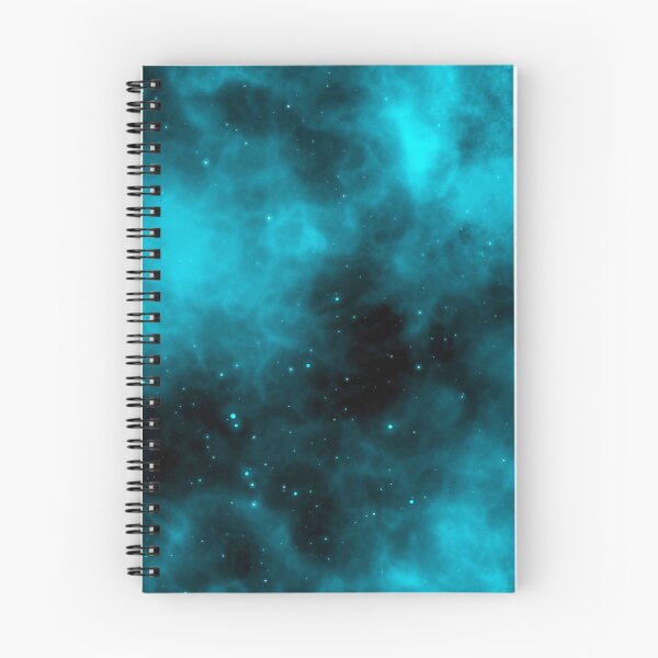 Item preview, Deslumbrante galaxia nebulosa azul: arte cósmico para entusiastas celestiales designed and sold by LunarisPlexus.