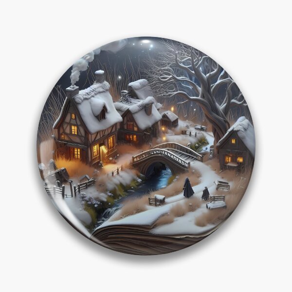 Item preview, Winterscape Diorama designed and sold by Vibranta Studio.