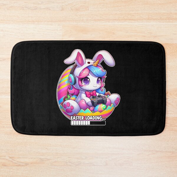 Item preview, Unicorn Girls kids Gamer Funny Video Game Bunny Easter Day designed and sold by JUSTBEELEGANT.