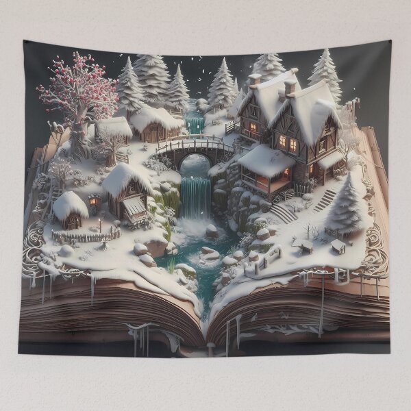 Item preview, Winter Diorama designed and sold by Vibranta Studio.