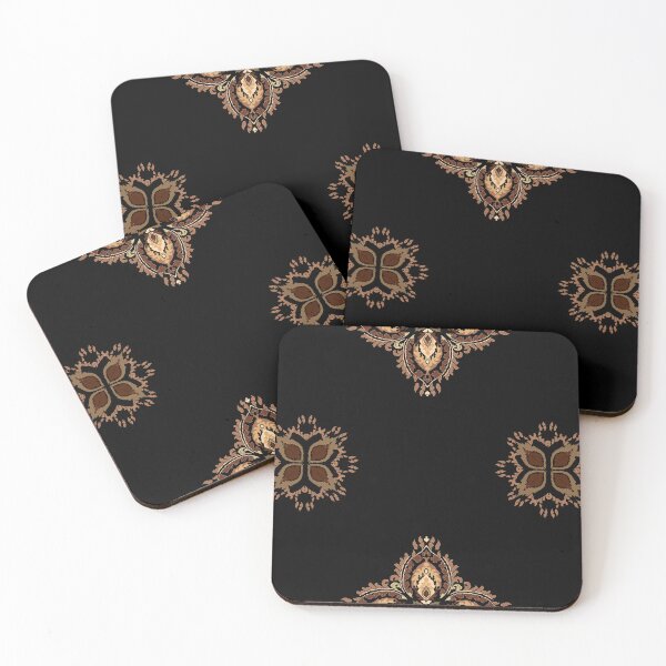 Item preview, Ikat Floral Seamless Pattern designed and sold by Natji-Arts.