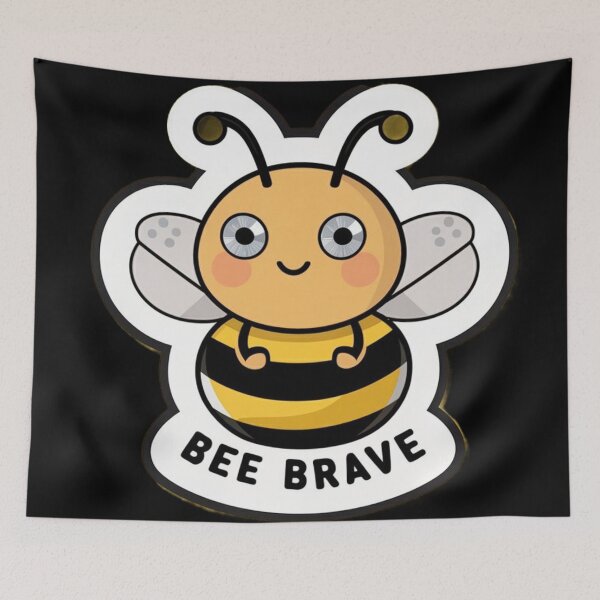 Item preview, Beel Design: Bee Brave designed and sold by OceanProtec.