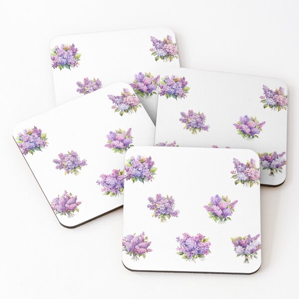 Item preview, Lilac bouquet - 7 pieces set designed and sold by EmeraldeaArt.