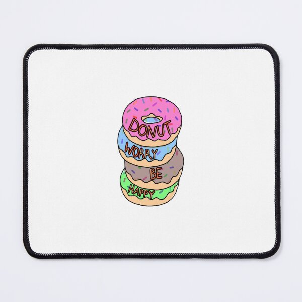 Item preview, Donut worry, be happy designed and sold by WhimJoyCo.