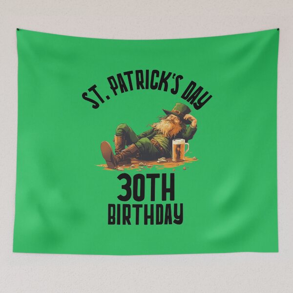 Item preview, Día de San Patricio 30 cumpleaños designed and sold by 87-Aesthetics.