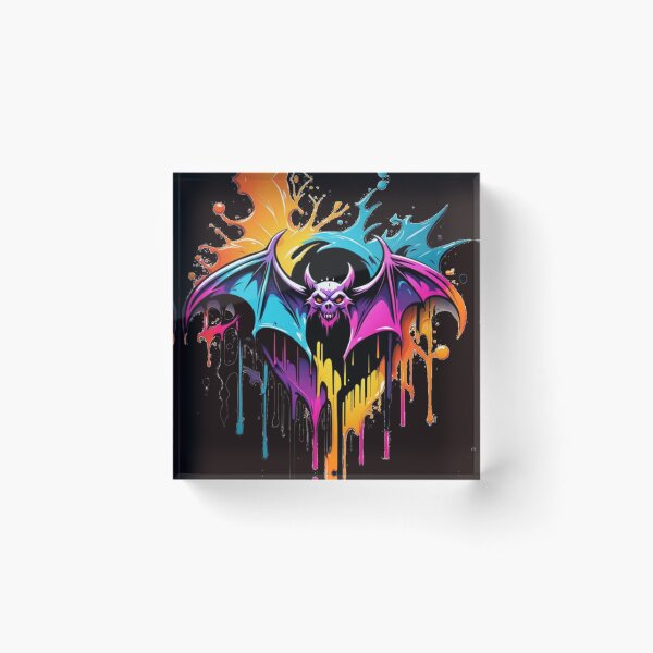 Item preview, splash bat designed and sold by TheDarkVault.