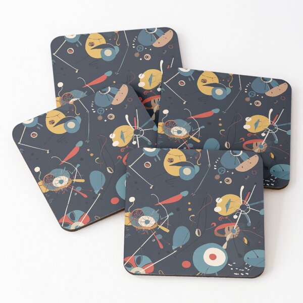 Item preview, Cosmic Rhythm - Abstract Space Odyssey Artwork designed and sold by manni3003.