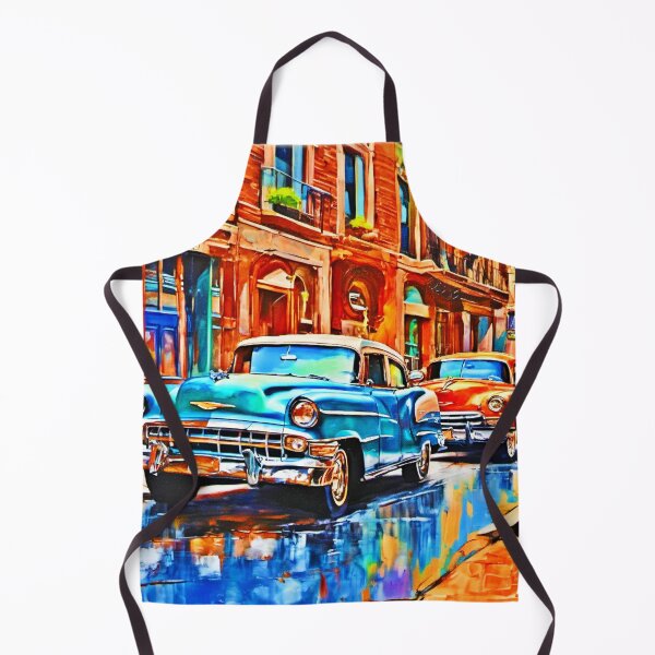Item preview, Classic Cars Urban Scene designed and sold by Health And Fitness Posts e-Store.