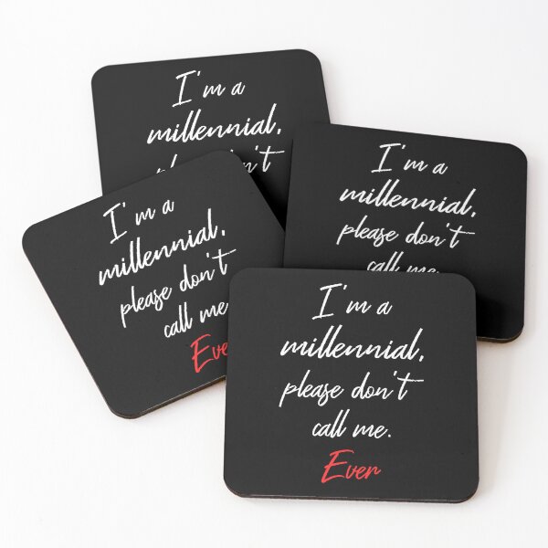 Item preview, I'm A Millennial Don't Call Me Ever II designed and sold by Lemon Pepper.