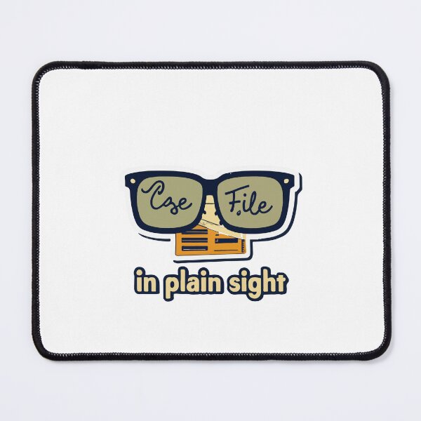 Item preview, In Plain Sight Detective Noir Sunglasses designed and sold by NiftyWrx.