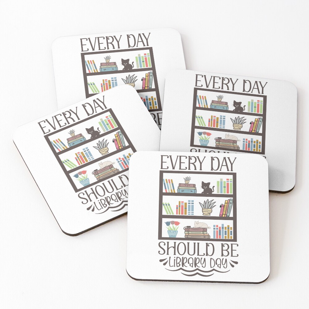 Item preview, Coasters (Set of 4) designed and sold by CreaturesLikeUs.