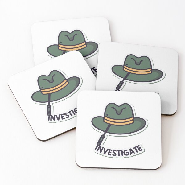 Item preview, Stylish Detective Hat 'Investigate' Design designed and sold by NiftyWrx.
